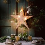 Solight LED vánoční hvězda stolní 10x LED 3x AA – Zboží Dáma