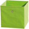 Taburet Idea nábytek Winny - textilní box, zelený