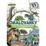 Omalovánky se samolepkami Dinosauři – Hledejceny.cz