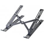 Genius G-Stand M250 Podstavec, pro notebook, tablet a telefon, nastavitelný, skládací, nosnost 15kg, hliníkový, šedý 31250023400 – Sleviste.cz