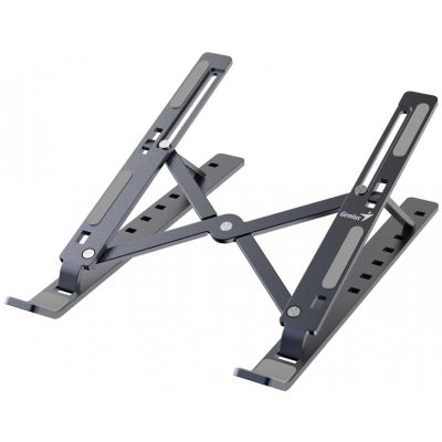 Genius G-Stand M250 Podstavec, pro notebook, tablet a telefon, nastavitelný, skládací, nosnost 15kg, hliníkový, šedý 31250023400 – Sleviste.cz