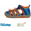 Dětské trekové boty D.D.Step sportovní sandálky AC65-257B Royal blue modré