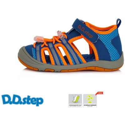 D.D.Step sportovní sandálky AC65-257B Royal blue modré – Zbozi.Blesk.cz