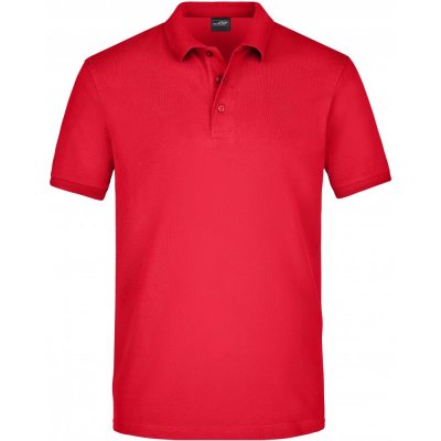 James Nicholson pánské triko límečkem elastic JN710 RED – Zboží Mobilmania