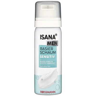 ISANA Men Pěna na holení Sensitive mini 50 ml – Zboží Dáma ISANA Men Pěna na holení Sensitive mini 50 ml – Zboží Dáma