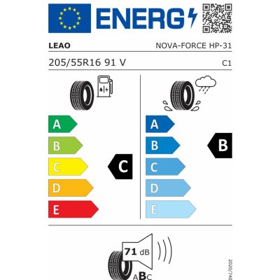 Leao Nova Force HP100 205/55 R16 91V – Zboží Mobilmania