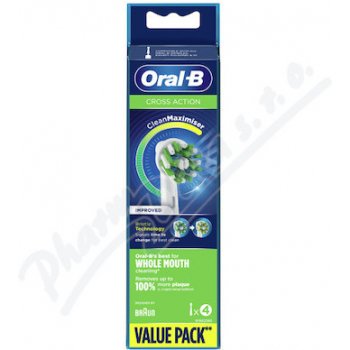 Oral-B Cross Action Black 4 ks