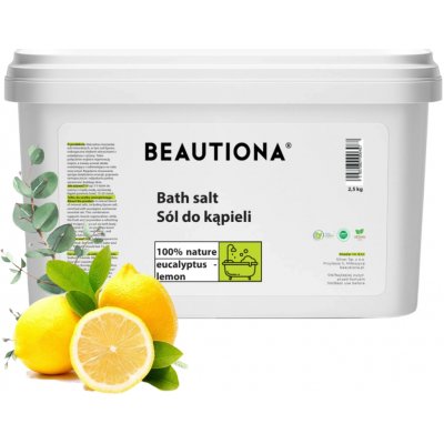 Beautiona koupelová sůl na nohy grep 2,5 kg – Hledejceny.cz