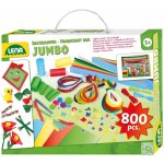 Lena Kufřík pro malé kutily Jumbo zelený 800 ks – Zboží Živě
