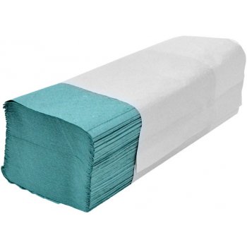 Cliro ZZ Papírové ručníky skládané 1 vrstva zelené 5000 ks