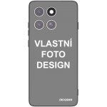 Picasee silikonový černý Motorola Edge 60 Fusion Vlastní design/motiv – Zboží Živě