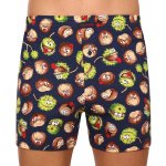 Cornette bavlněné trenky classic s obrázky 001 130 navy kaštany – Zboží Dáma