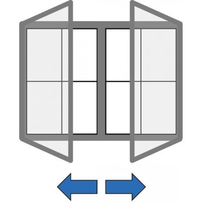 Venkovní vitrína magnetická, s dvoukřídlými dveřmi, 1040 x 700 mm – Zbozi.Blesk.cz