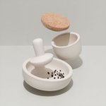 BERGHOFF Hmoždíř keramický s víčkem LEO 11 x 9 cm – Zboží Dáma