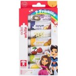 Edel+White dětské dentální pasty s ovocnými příchutěmi 7 x 9,4 ml – Zboží Mobilmania