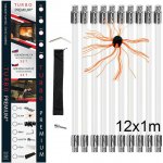 Turbo Premium Rotačný čistič komínov a dymovodov 12 m – HobbyKompas.cz