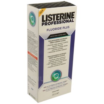 Listerine Professional Fluoride Plus ústní voda 250 ml