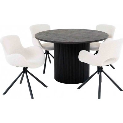 House Nordic stůl Boavista a 4x židle Amorim – Sleviste.cz