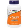 Doplněk stravy Now Foods L-Prolin 500 mg 120 rostlinných kapslí