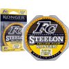 Rybářský vlasec a ocelové lanko Konger Steelon FC Yellow Fluo 150m 0,22mm 6,7kg