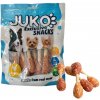 Pamlsek pro psa Juko Snacks Chicken & Duck with Rice dumbbell 250 g