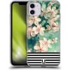 Pouzdro a kryt na mobilní telefon Apple Pouzdro HEAD CASE Apple iPhone 11 MIX FLORAL STRIPES