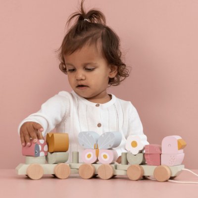 Little Dutch Vláček květiny a motýli – Zbozi.Blesk.cz