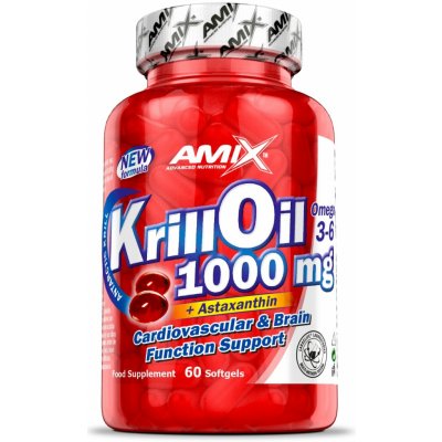 Amix Krill oil 1000 mg 60 softgels