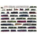EuroGraphics Parní lokomotivy Steam locomotives 1000 dílků – Zboží Mobilmania