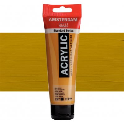 Amsterdam Standart Series akrylová barva 120 ml 227 Yellow Ochre – Sleviste.cz
