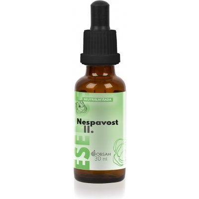 Nespavost 2 směs Bachových esencí 30 ml – Hledejceny.cz