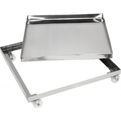 Mellarius úlový vozík podstavec nerez 53x53 cm – Zboží Dáma