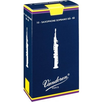 Vandoren Plátky Traditional pro sopran sax, tvrd.2,0 – Zboží Dáma