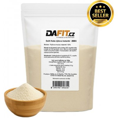 Dafit Kaše instantní rýžová 2 kg – Zboží Dáma