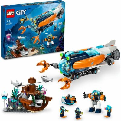 LEGO® City 60379 Hlubinná průzkumná ponorka – Zbozi.Blesk.cz