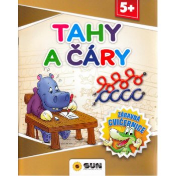 Zábavná cvičebnice - Tahy a čáry