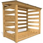 Herold Zahradní dřevník 22120 se zadní stěnou a s podlahovým roštem – Hledejceny.cz