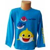 Dětské tričko Eplusm chlapecké tričko Baby Shark dlouhý rukáv modré modrá