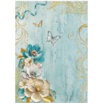 Stamperia Rýžový papír Květiny a ornamenty – Zboží Dáma