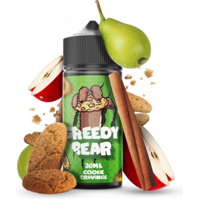 Vape Distillery Greedy Bear Sušenka, jablko a hruška 30 ml – Zboží Mobilmania