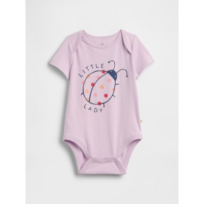 GAP Baby body s potiskem Fialová – Hledejceny.cz