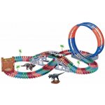 Mamido Dinosauří závodní dráha s velkou smyčkou a světly 144 dílů MT1522 – Hledejceny.cz