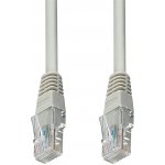 Lexton 371203550S UTP, patch, RJ45 CAT5E, 0,25m, šedý – Zboží Živě