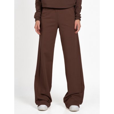TallGuys Dámské prodloužené tepláky Wide Brown – Zboží Mobilmania