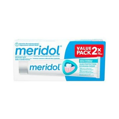 Meridol pasta ochrana dásní 2 x 75 ml – Hledejceny.cz