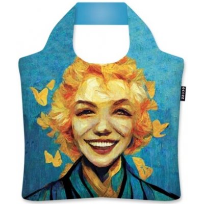 Nákupní taška ECOZZ - Marilyn Monroe / Vincent van Gogh SCAI01 – Hledejceny.cz