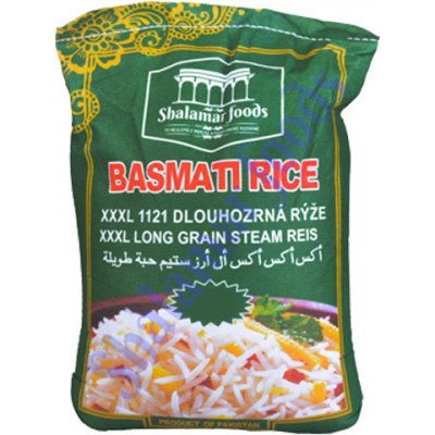 SHALAMAR Rýže basmati extra dlouhá 2kg