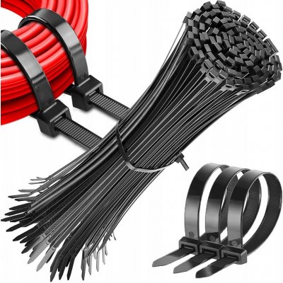 páska stahovací černá 200x2,5 mm 100 ks – Sleviste.cz