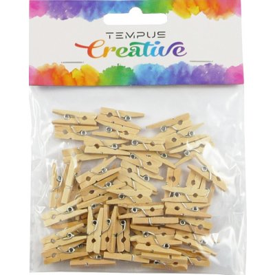 Dřevěné kolíčky, přírodní 2,5 × 0,3 cm - 50 ks – Hledejceny.cz