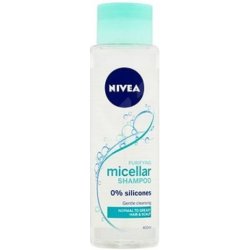 Nivea Micellar Shampoo pro normální až mastné vlasy bez silikonů 400 ml